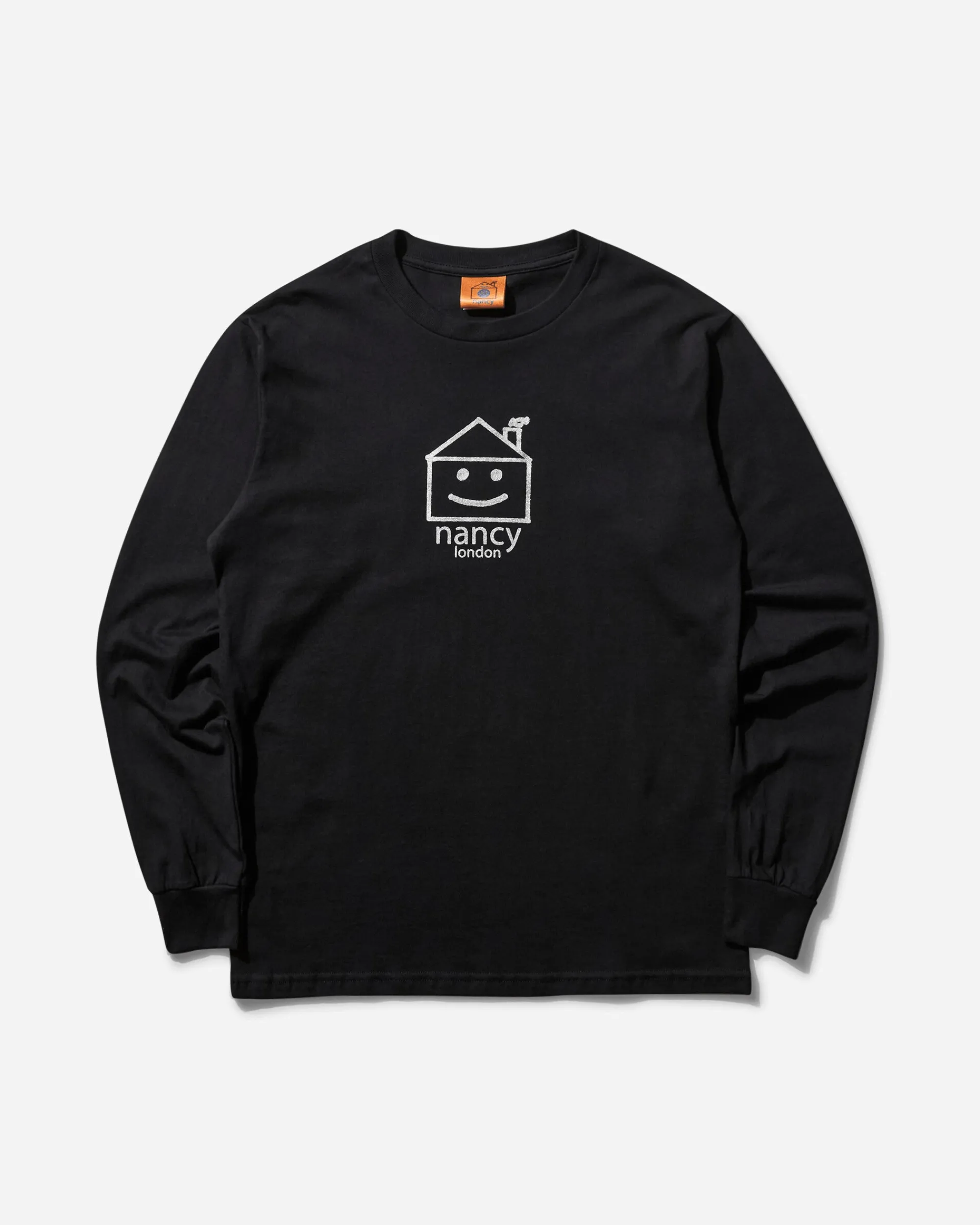 Nancy T-Shirts^Men's House Longsleeve T-Shirt Black / Grey