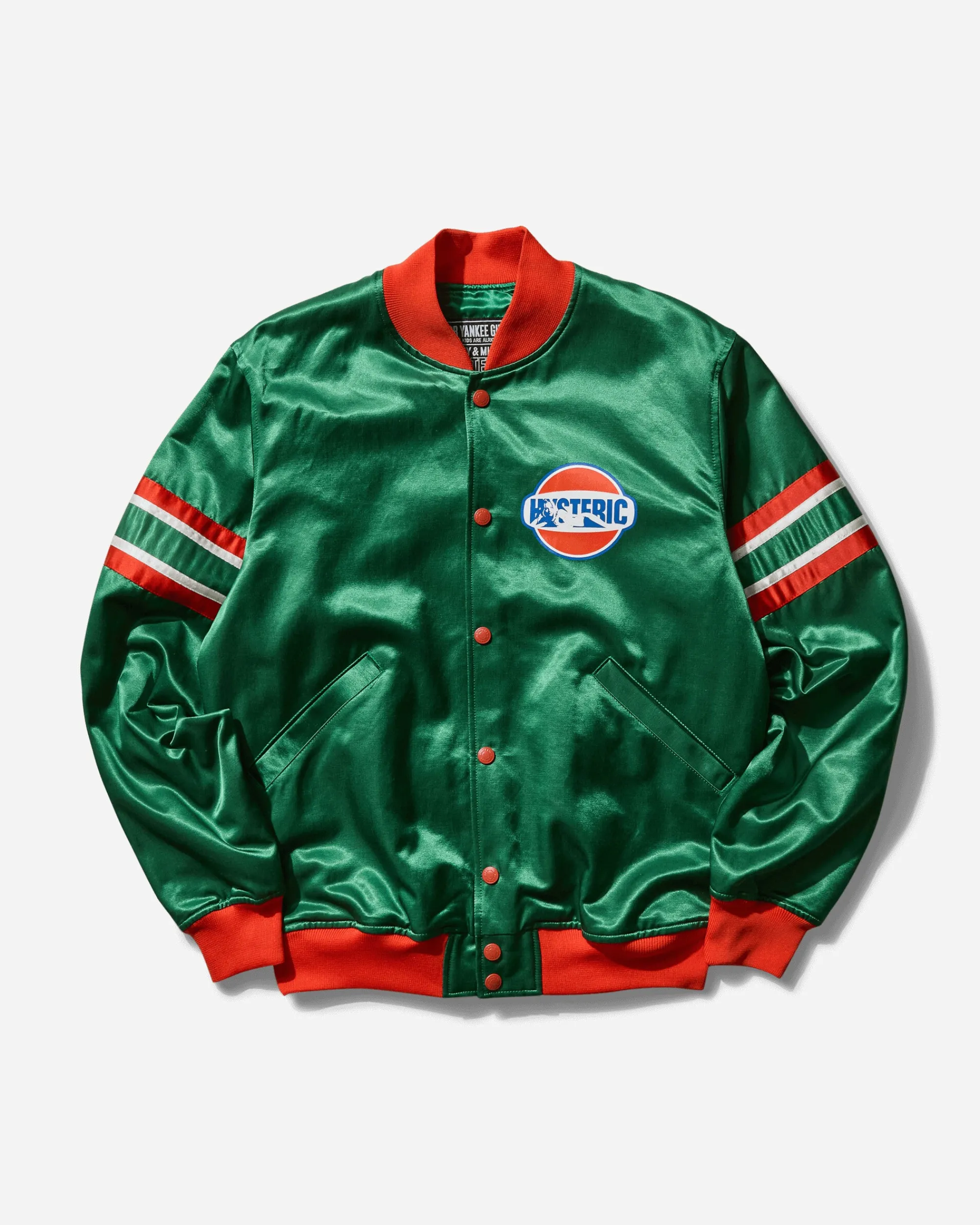 Hysteric Glamour Coats And Jackets^Men's Hysteric Dust Stadium Jacket Green