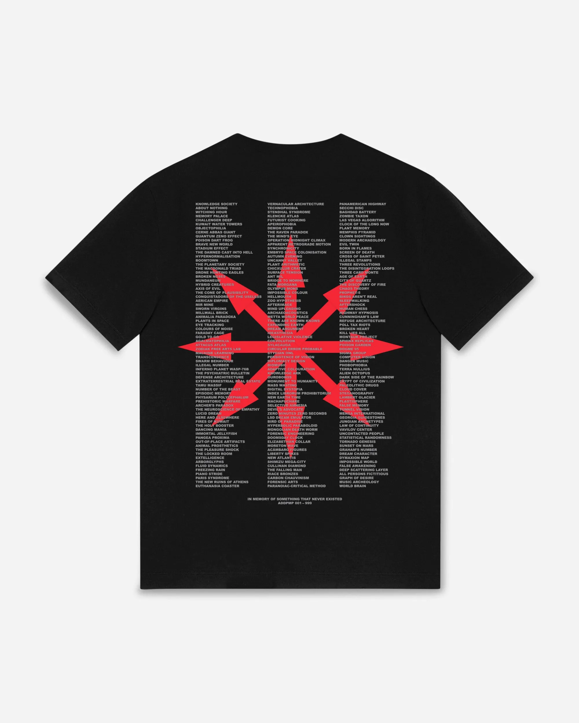 Slam Jam T-Shirts^Men's ILL-STUDIO ADDPMP T-Shirt Black