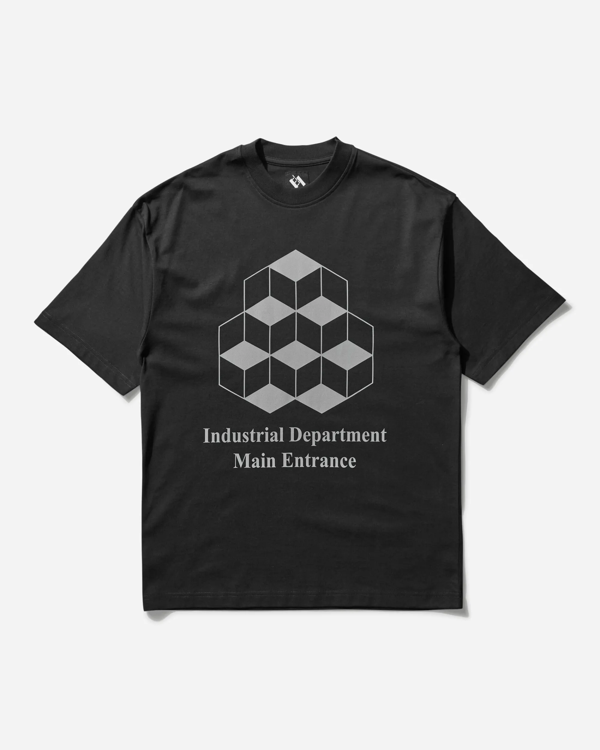The Trilogy Tapes T-Shirts^Men's Industrial Department T-Shirt Black