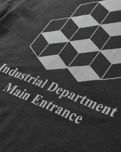 The Trilogy Tapes T-Shirts^Men's Industrial Department T-Shirt Black