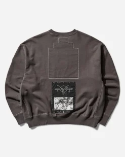 Cav Empt Sweatshirts^Men's Inverter Crewneck Sweatshirt Charcoal