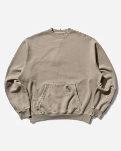 Carhartt WIP Sweatshirts^Men's INVINCIBLE Pigment Dyed Sweatshirt Simply Taupe