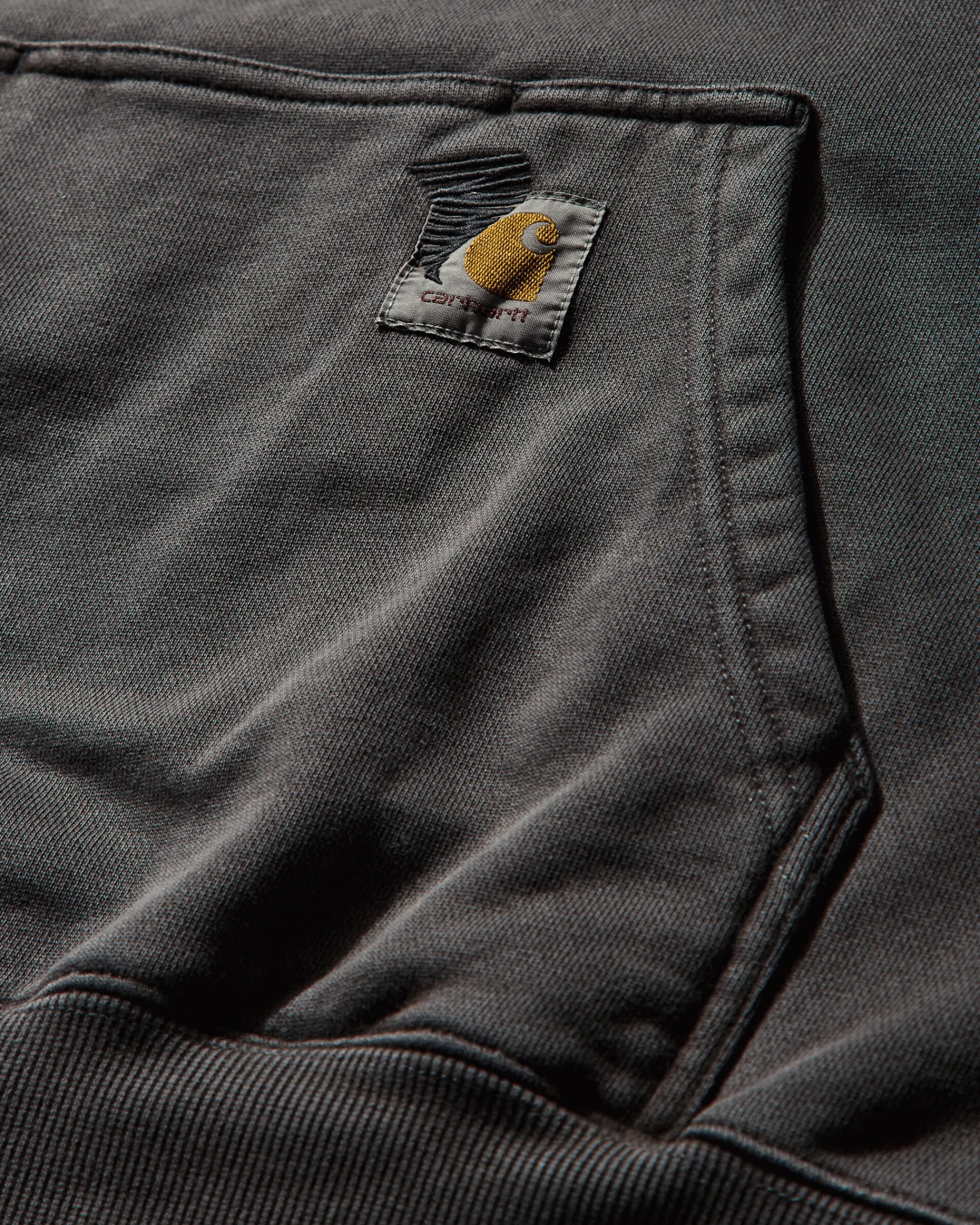 Carhartt WIP Sweatshirts^Men's INVINCIBLE Pigment Dyed Hooded Sweatshirt Soot