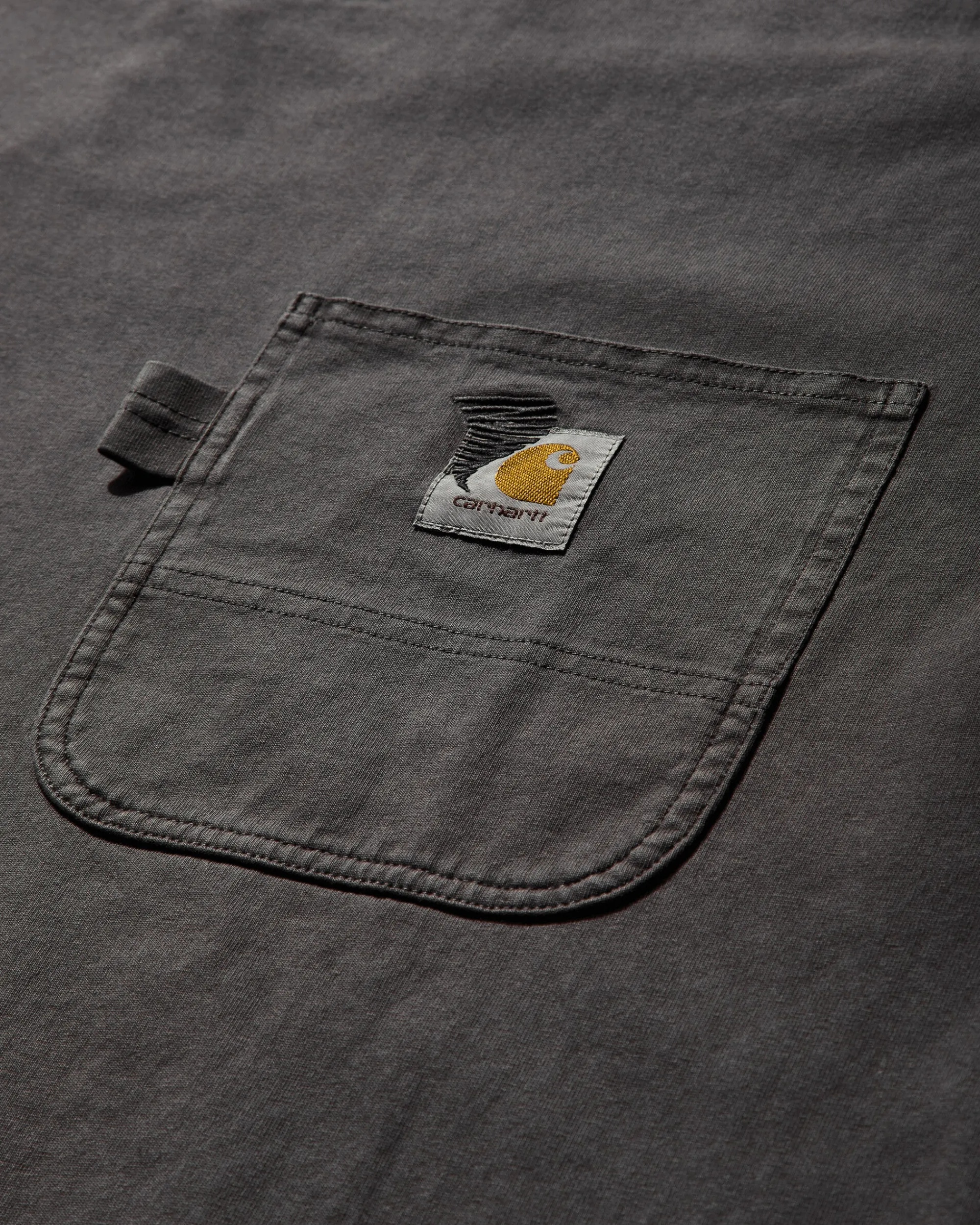 Carhartt WIP T-Shirts^Men's INVINCIBLE Pigment Dyed T-Shirt Soot
