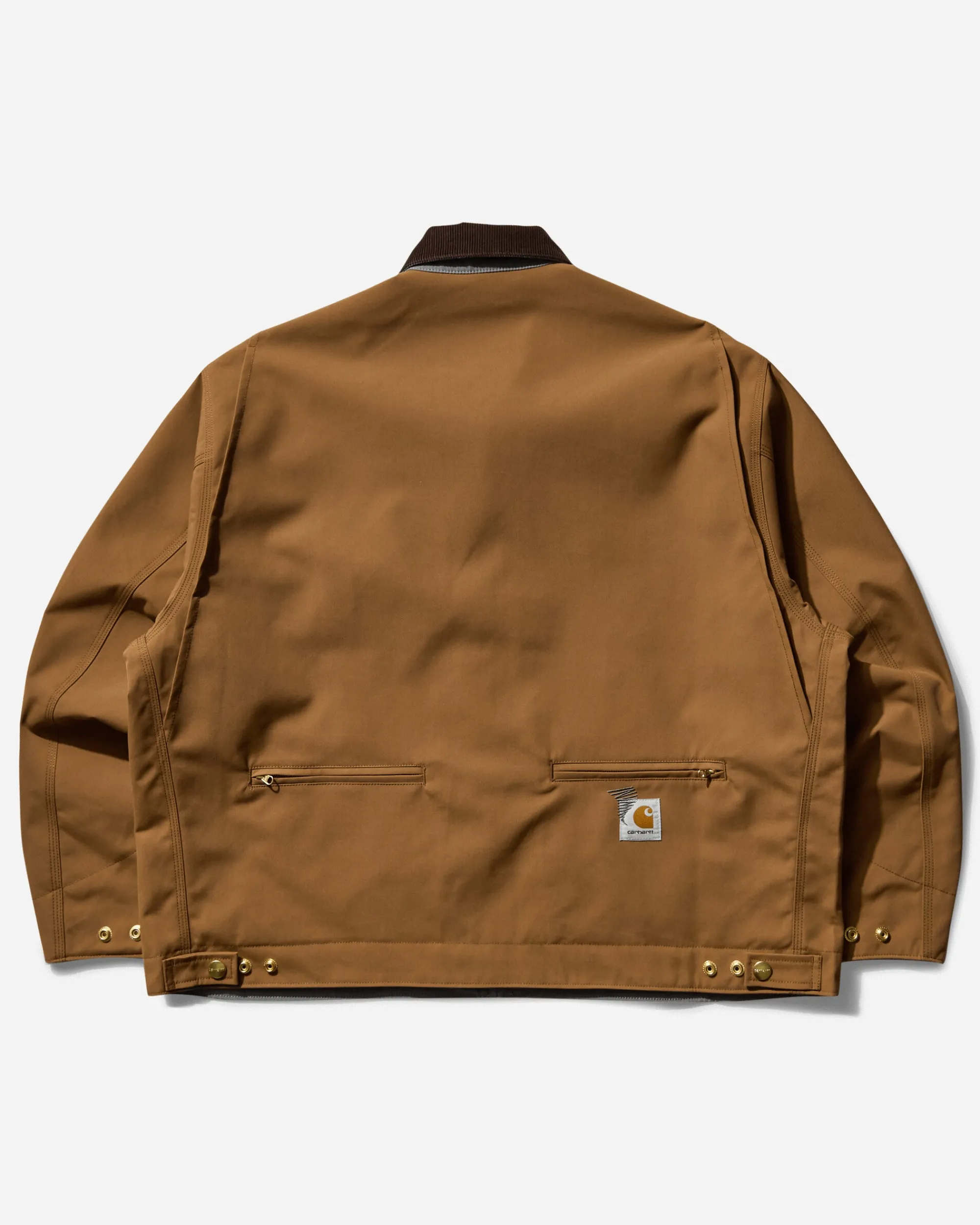 Carhartt WIP Coats And Jackets^Men's INVINCIBLE Reversible Max Detroit Jacket Hamilton Brown / Wolf Grey