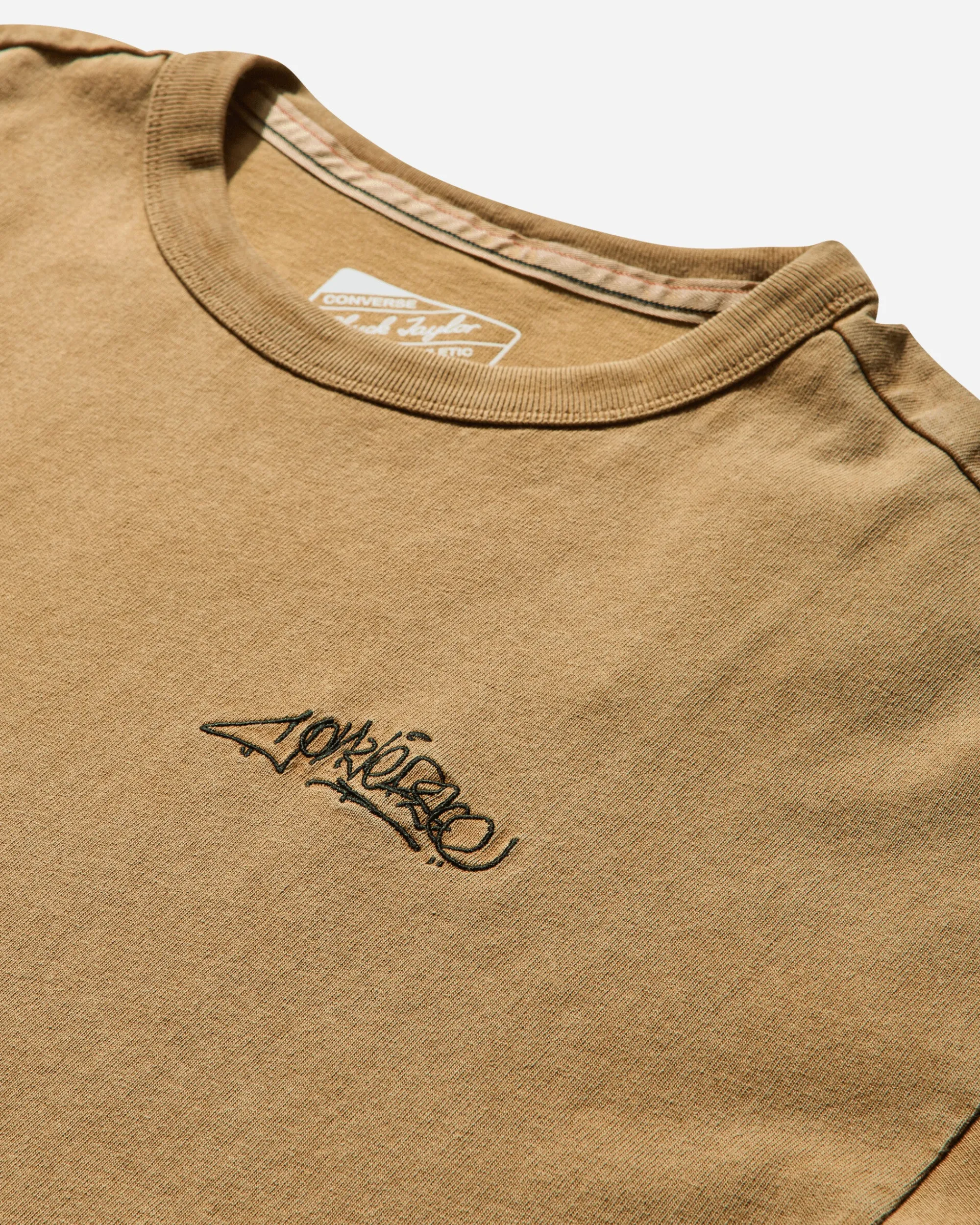 Converse T-Shirts^Men's IRAK NYC Gold Standard T-Shirt Amber Brown