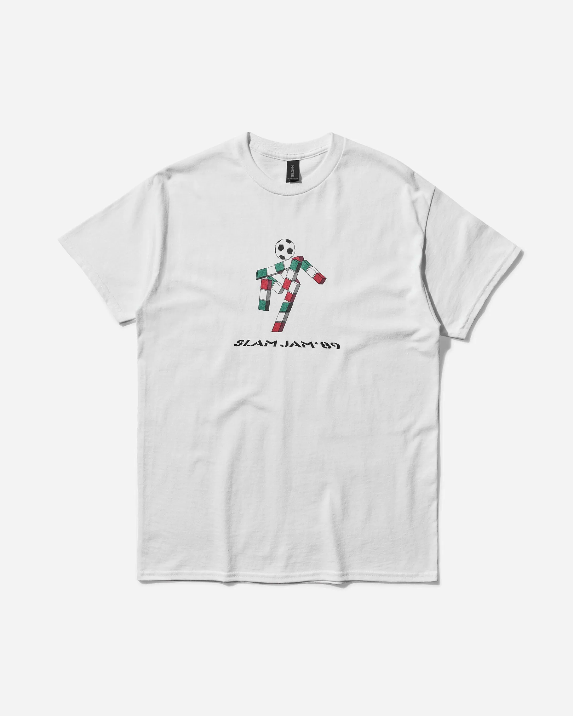 Slam Jam T-Shirts|T-Shirts^Men's Italia '90 "Ciao" Mascotte T-Shirt White