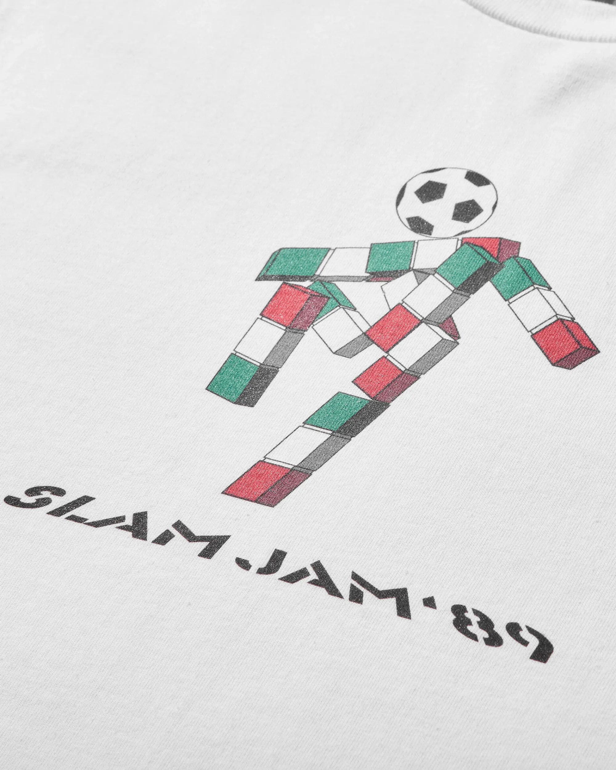 Slam Jam T-Shirts|T-Shirts^Men's Italia '90 "Ciao" Mascotte T-Shirt White