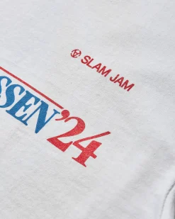Slam Jam T-Shirts|T-Shirts^Men's Kobayashi T-Shirt White