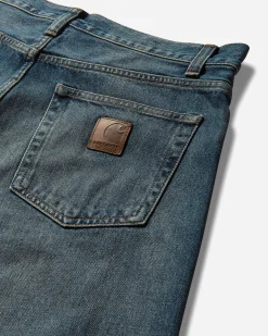 Carhartt WIP Pants^Men's Landon Pants Blue (Worn Used Wash)