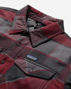 Patagonia Coats And Jackets^Men's Lightweight Insulated Fjord Flannel Shirt William / Ink Black