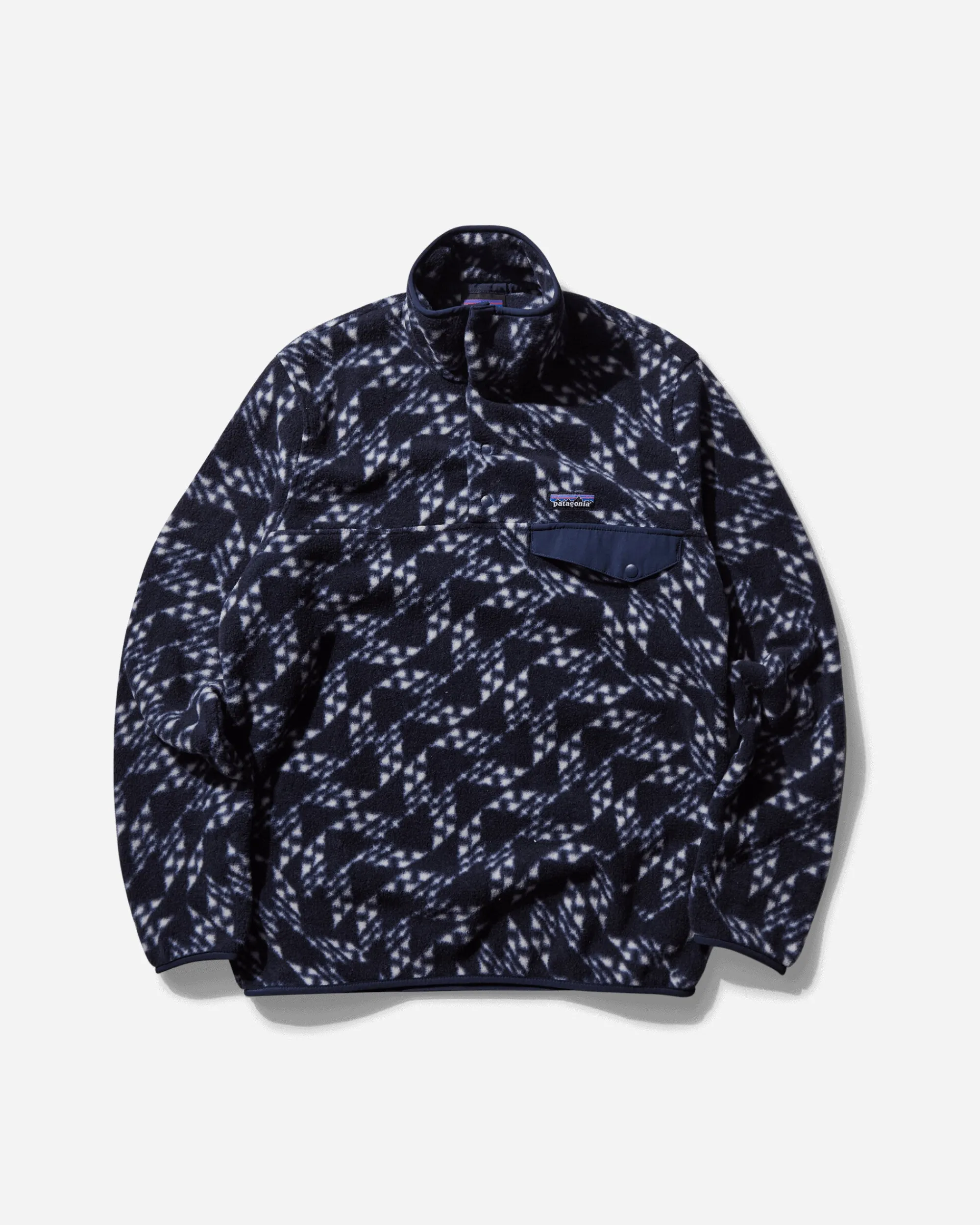 Patagonia Sweatshirts^Men's Lightweight Synchilla Snap-T Fleece Pullover Synched Flight / New Navy