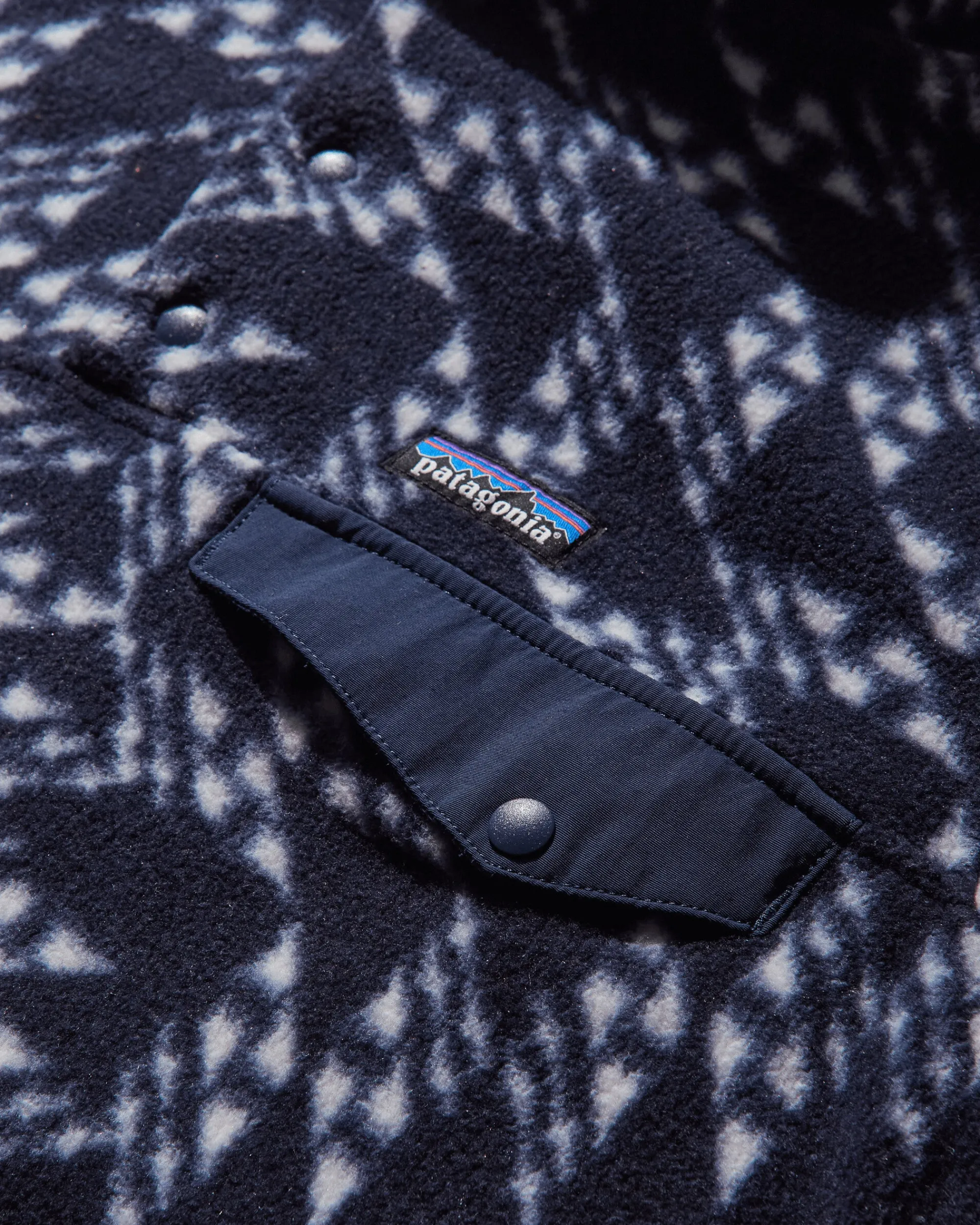Patagonia Sweatshirts^Men's Lightweight Synchilla Snap-T Fleece Pullover Synched Flight / New Navy