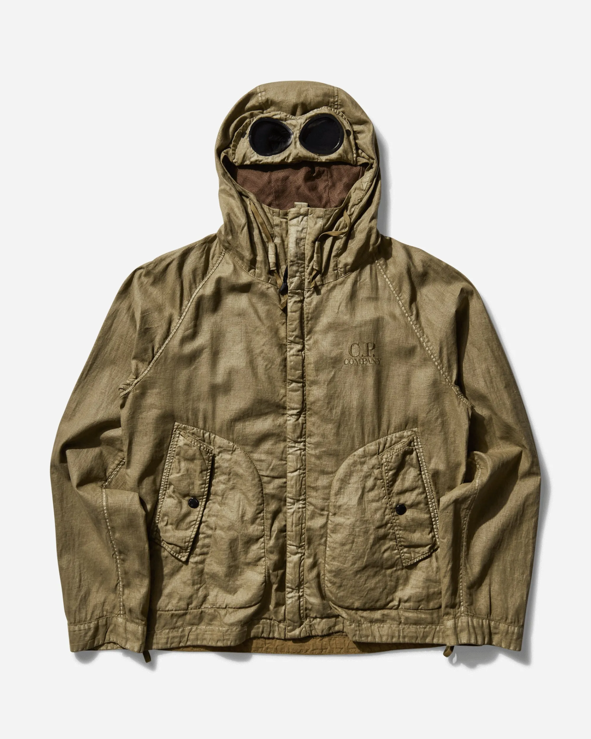 C.P. Company Coats And Jackets^Men's Lino Wax Goggle Jacket Tree House