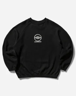 Umbro Sweatshirts^Men's Logo Crewneck Sweatshirt Black