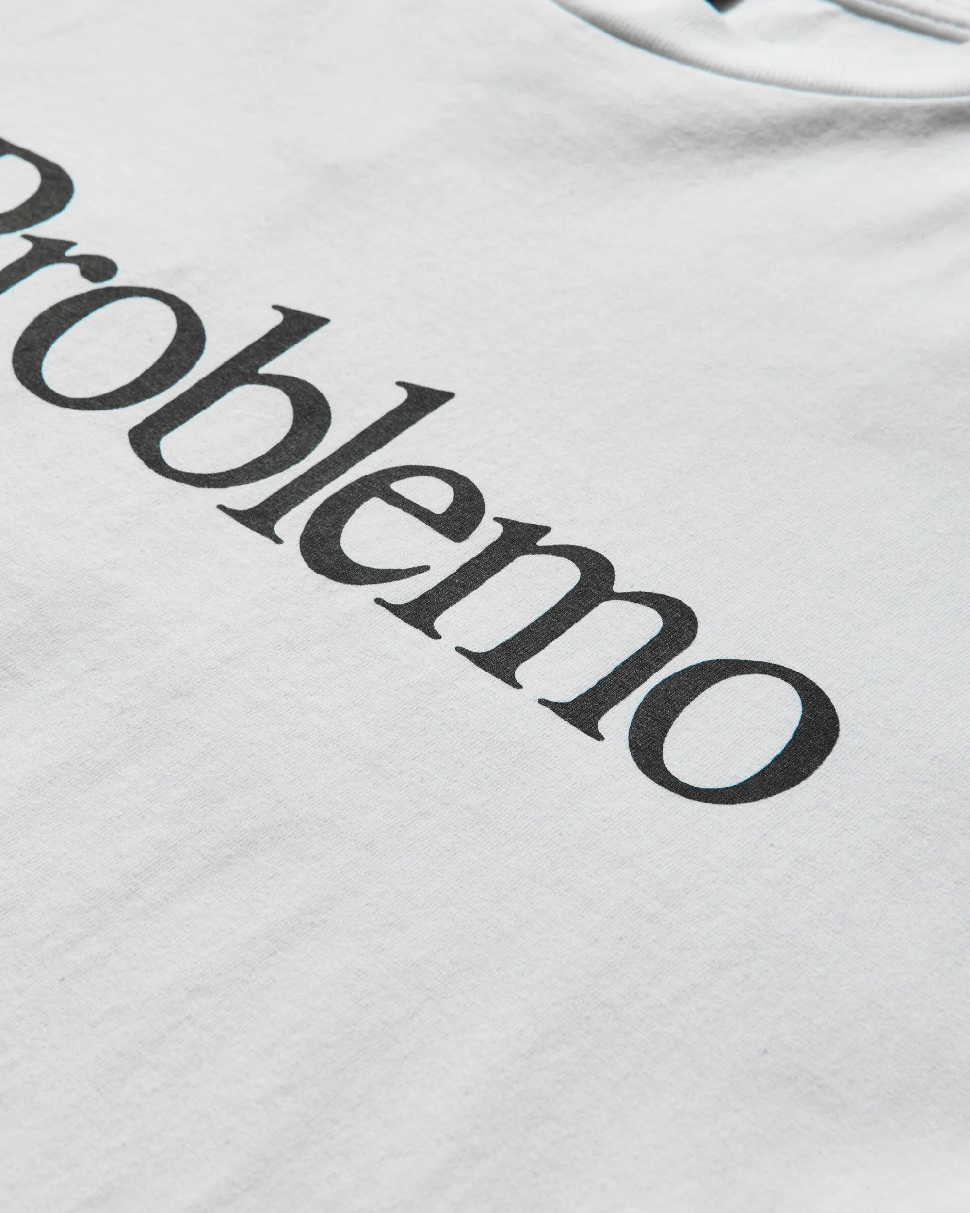 No Problemo T-Shirts^Men's Logo T-Shirt White
