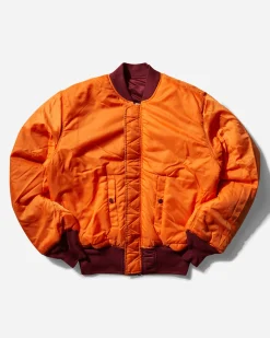 Alpha Industries Coats And Jackets^Men's MA-1 Bomber Jacket Burgundy