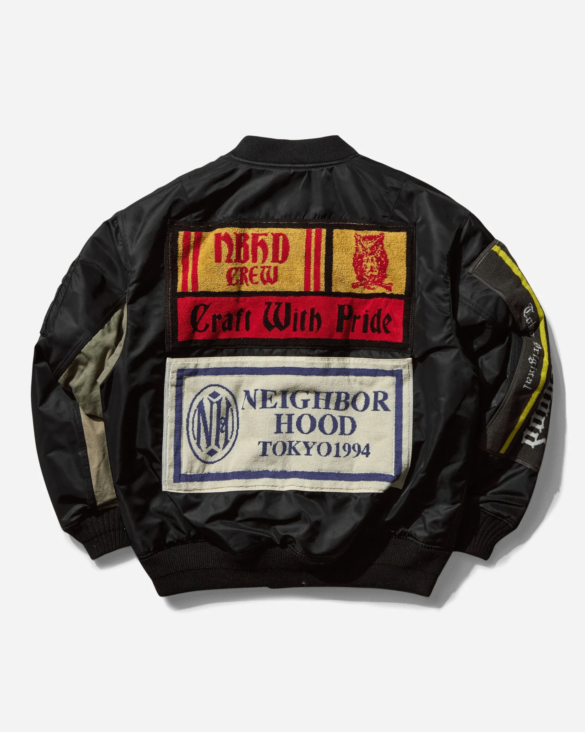 Neighborhood Coats And Jackets^Men's MA-1 Flight Jacket MOD Black