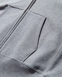 Champion Sweatshirts^Men's Made in USA Full Zip Hoodie Silver Grey