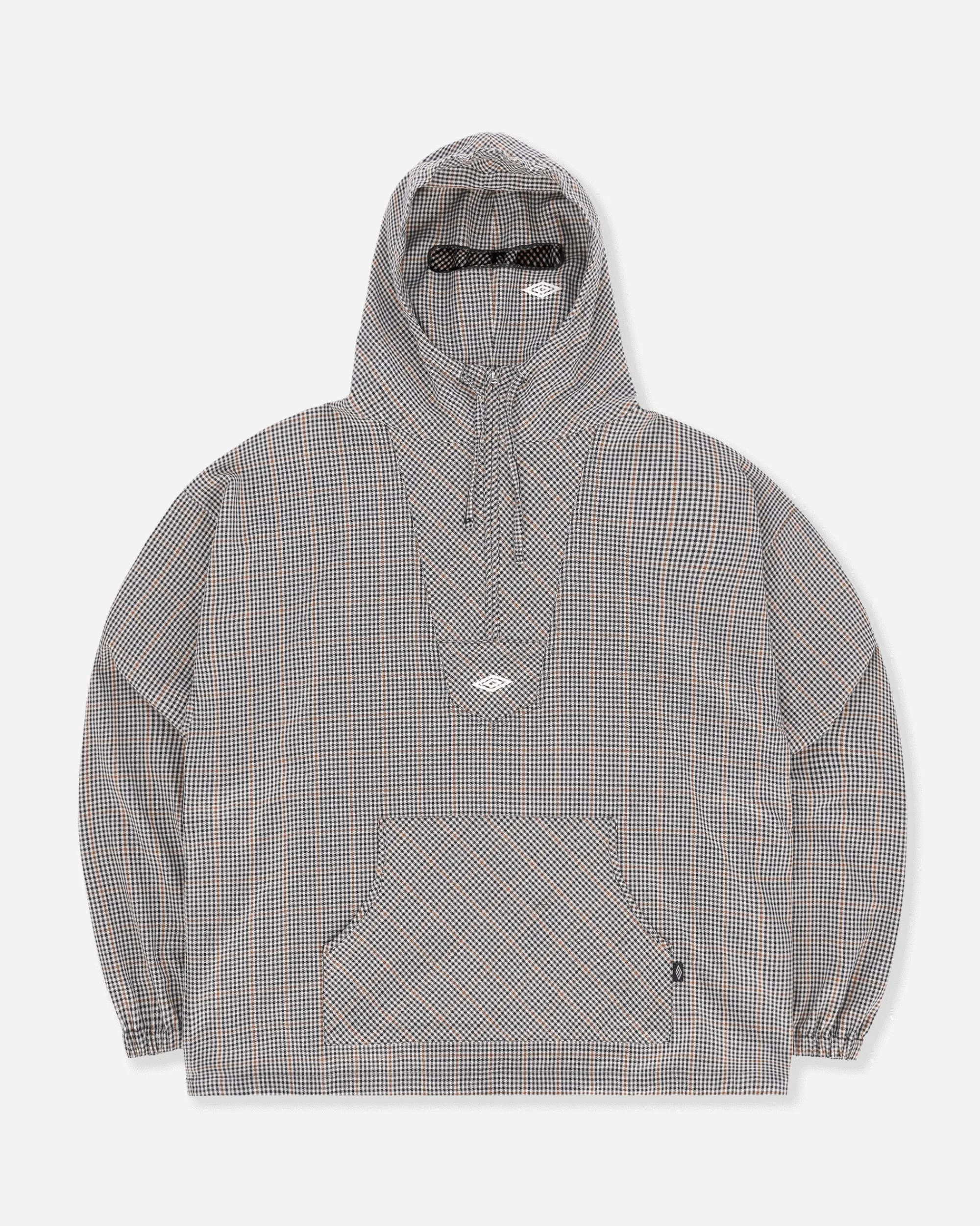 Umbro Coats And Jackets|Coats And Jackets^Men's Masked Checked Anorak Brown / Black Check