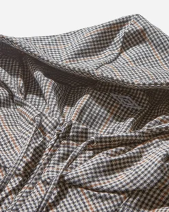 Umbro Coats And Jackets|Coats And Jackets^Men's Masked Checked Anorak Brown / Black Check