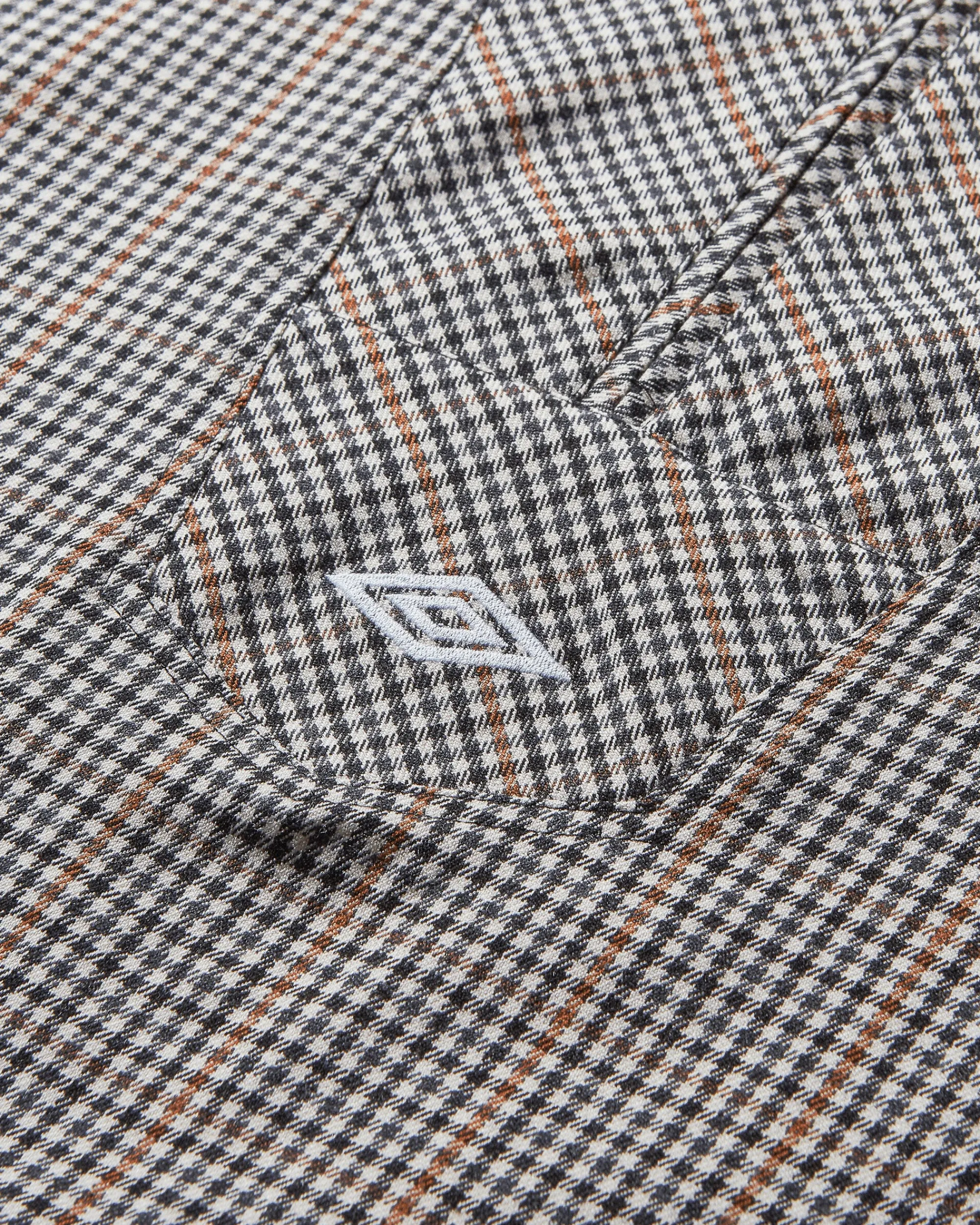 Umbro Coats And Jackets|Coats And Jackets^Men's Masked Checked Anorak Brown / Black Check