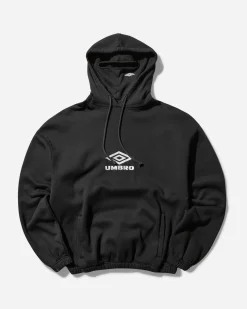 Umbro Sweatshirts|Sweatshirts^Men's Masked Hoodie Black