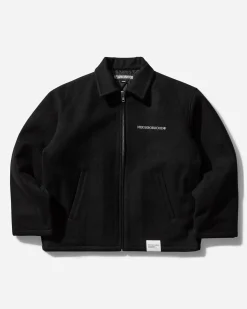 Neighborhood Coats And Jackets^Men's Melton Zip Work Jacket Black