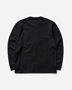 C.P. Company T-Shirts^Men's Mercerized 30/2 Jersey Twisted Longsleeve T-Shirt Black