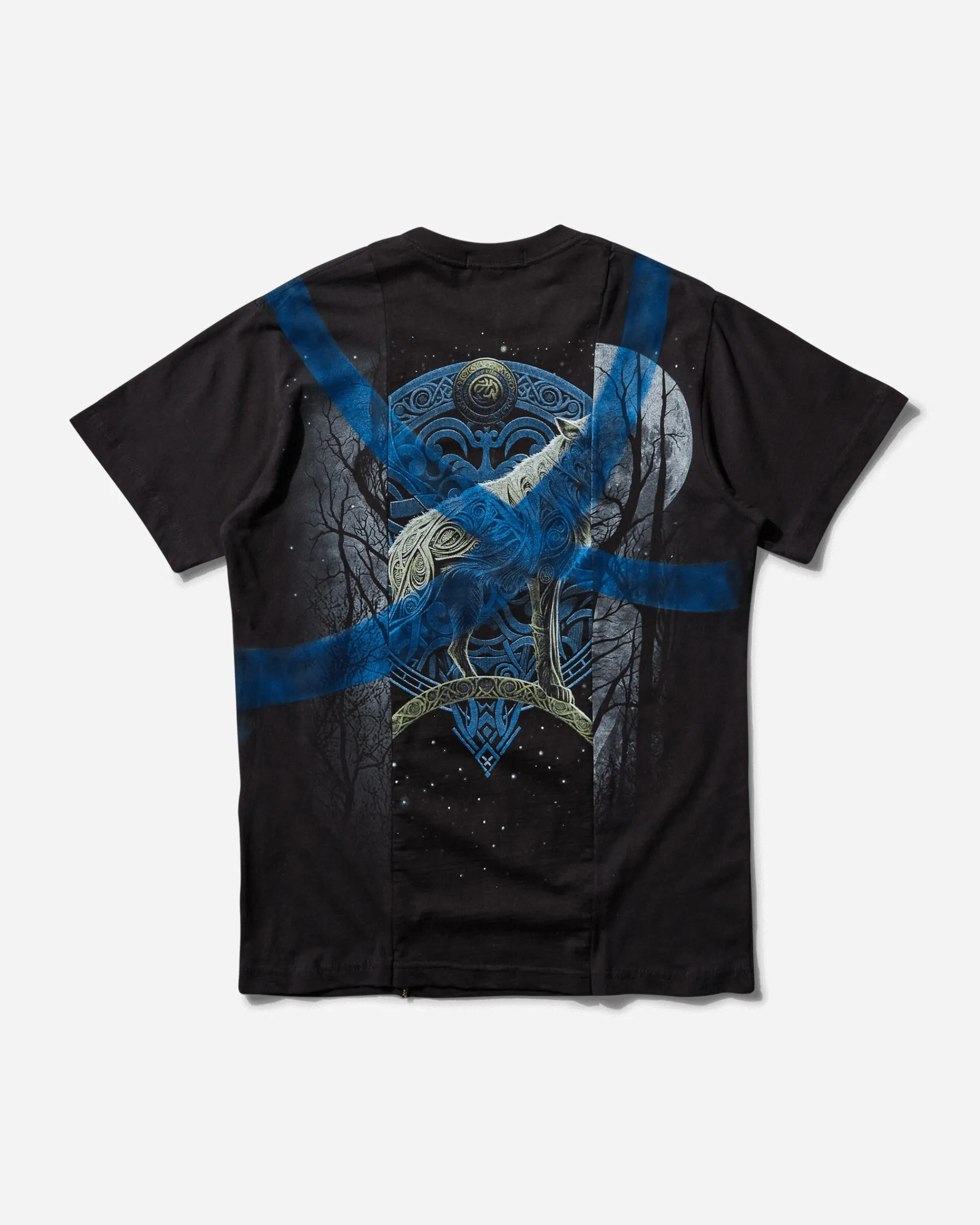 Lueder T-Shirts|T-Shirts^Men's Mia Phantasy T-Shirt Black / Blue