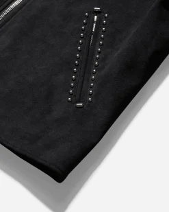 Undercover Coats And Jackets^Men's Micro Suede Studded Jacket Black