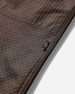 Umbro Pants|Pants^Men's Mini Check Double Knee Pants Brown