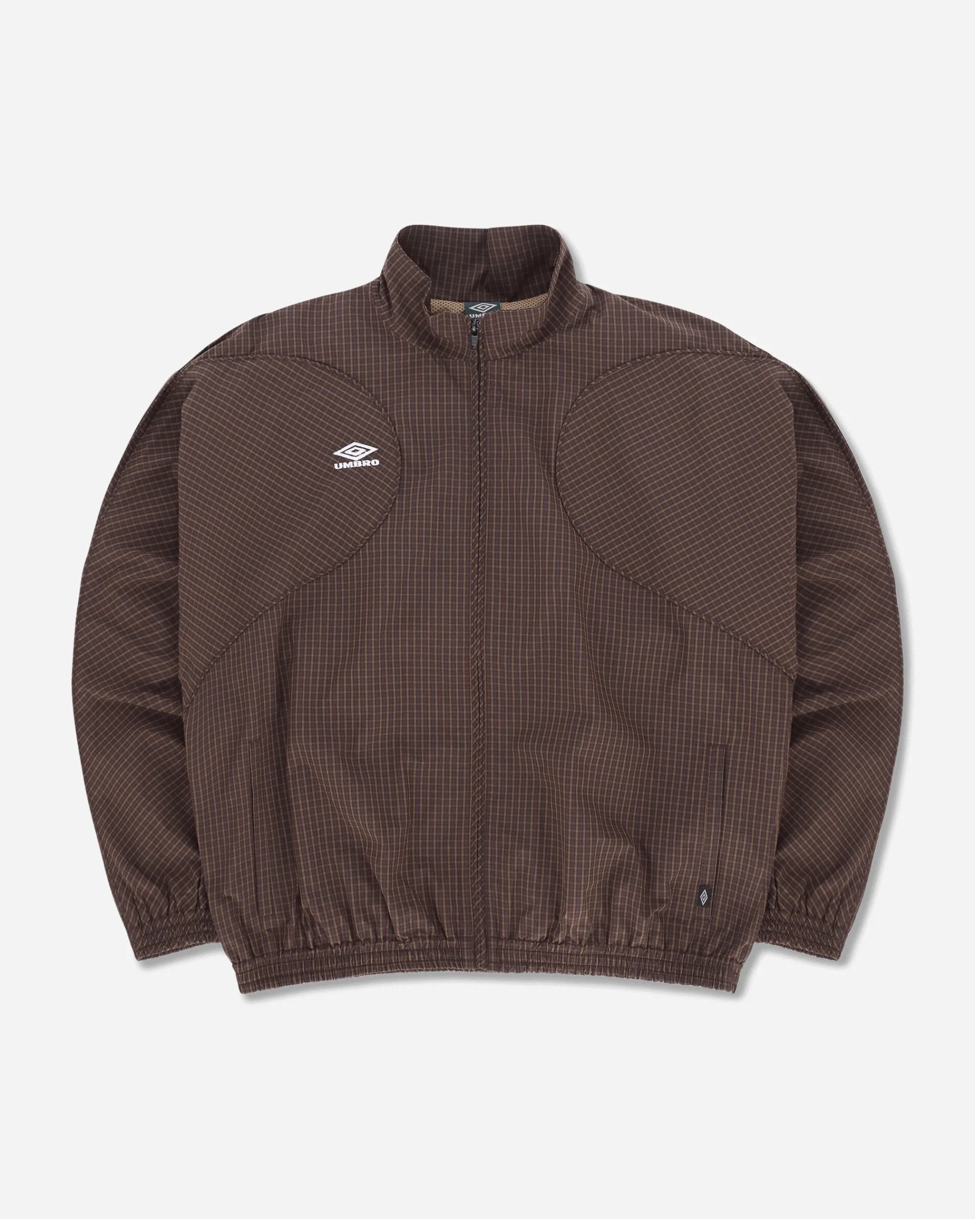 Umbro Coats And Jackets|Coats And Jackets^Men's Mini Check Track Jacket Brown