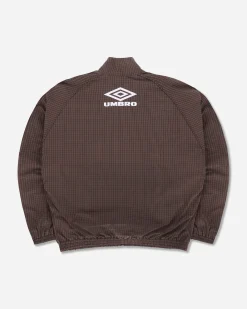 Umbro Coats And Jackets|Coats And Jackets^Men's Mini Check Track Jacket Brown