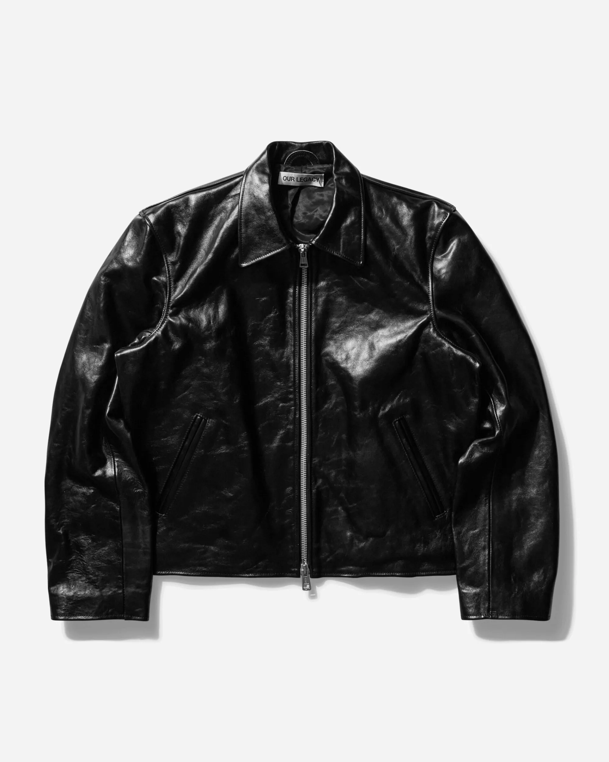 Our Legacy Coats And Jackets^Men's Mini Leather Jacket Black