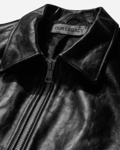 Our Legacy Coats And Jackets^Men's Mini Leather Jacket Black