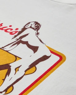Hysteric Glamour T-Shirts^Men's Morning Beat T-Shirt Dirty White
