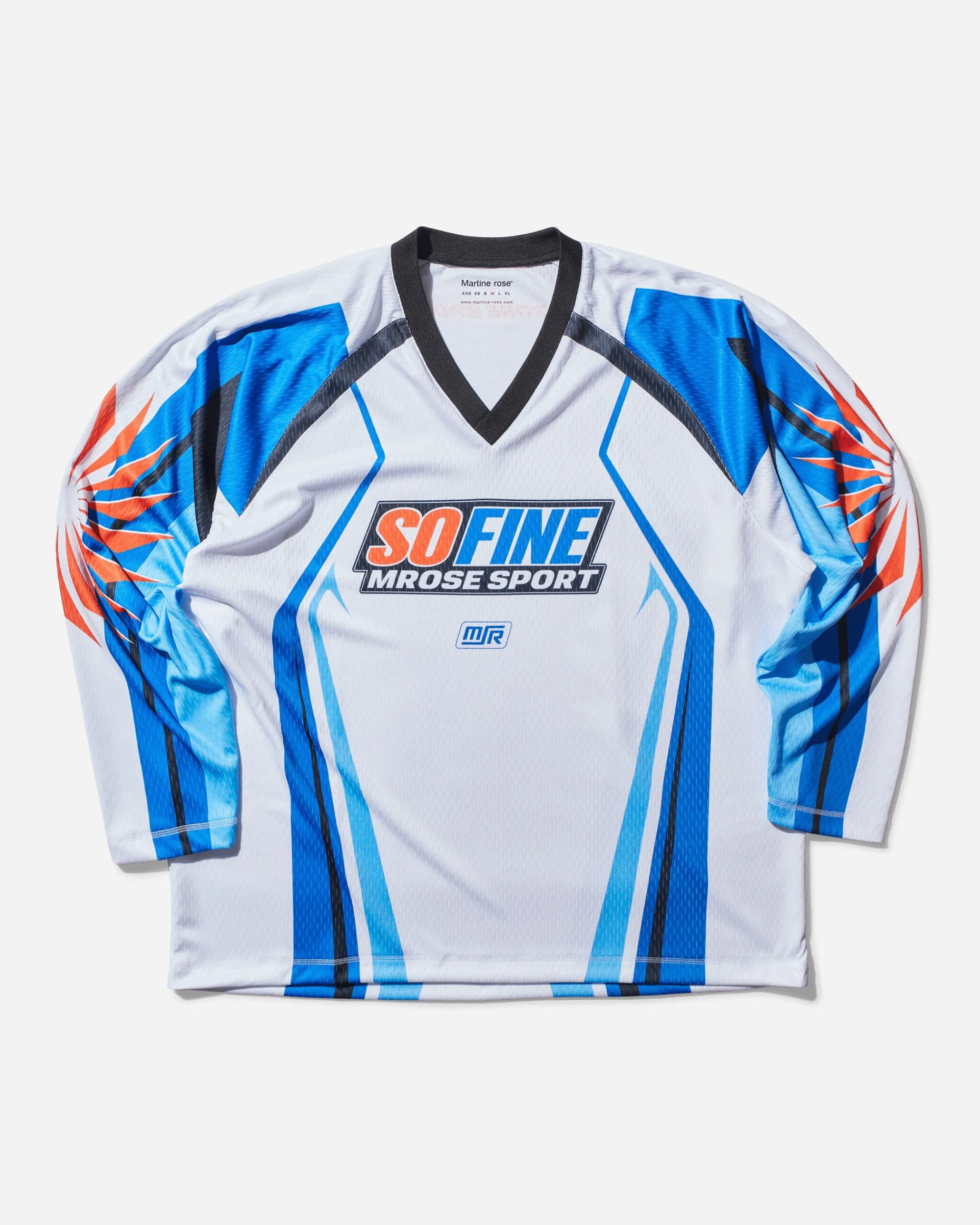 Martine Rose T-Shirts|T-Shirts^Men's Motorcross Jersey White