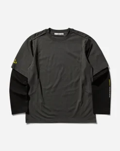 AFFXWRKS T-Shirts^Men's Mountain Research Dual Sleeve T-Shirt Black