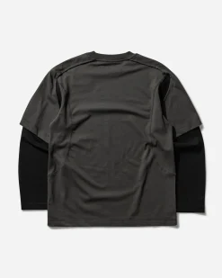 AFFXWRKS T-Shirts^Men's Mountain Research Dual Sleeve T-Shirt Black
