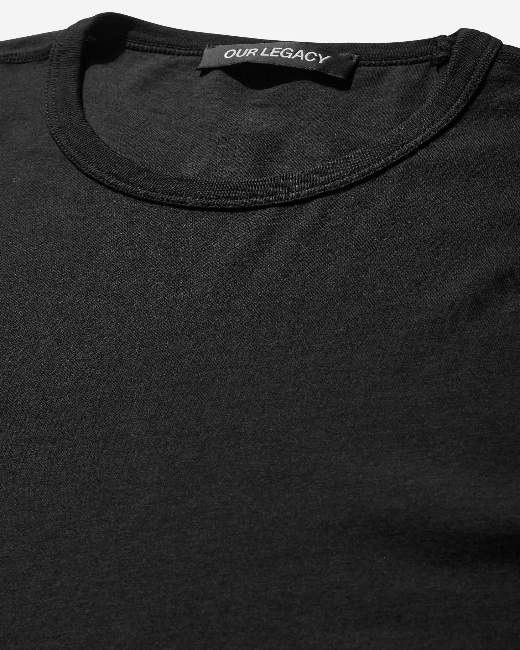 Our Legacy T-Shirts^Men's New Box T-Shirt Black