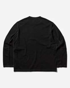 ROA T-Shirts^Men's Nightfall Inside Out Long Sleeve T-Shirt Black