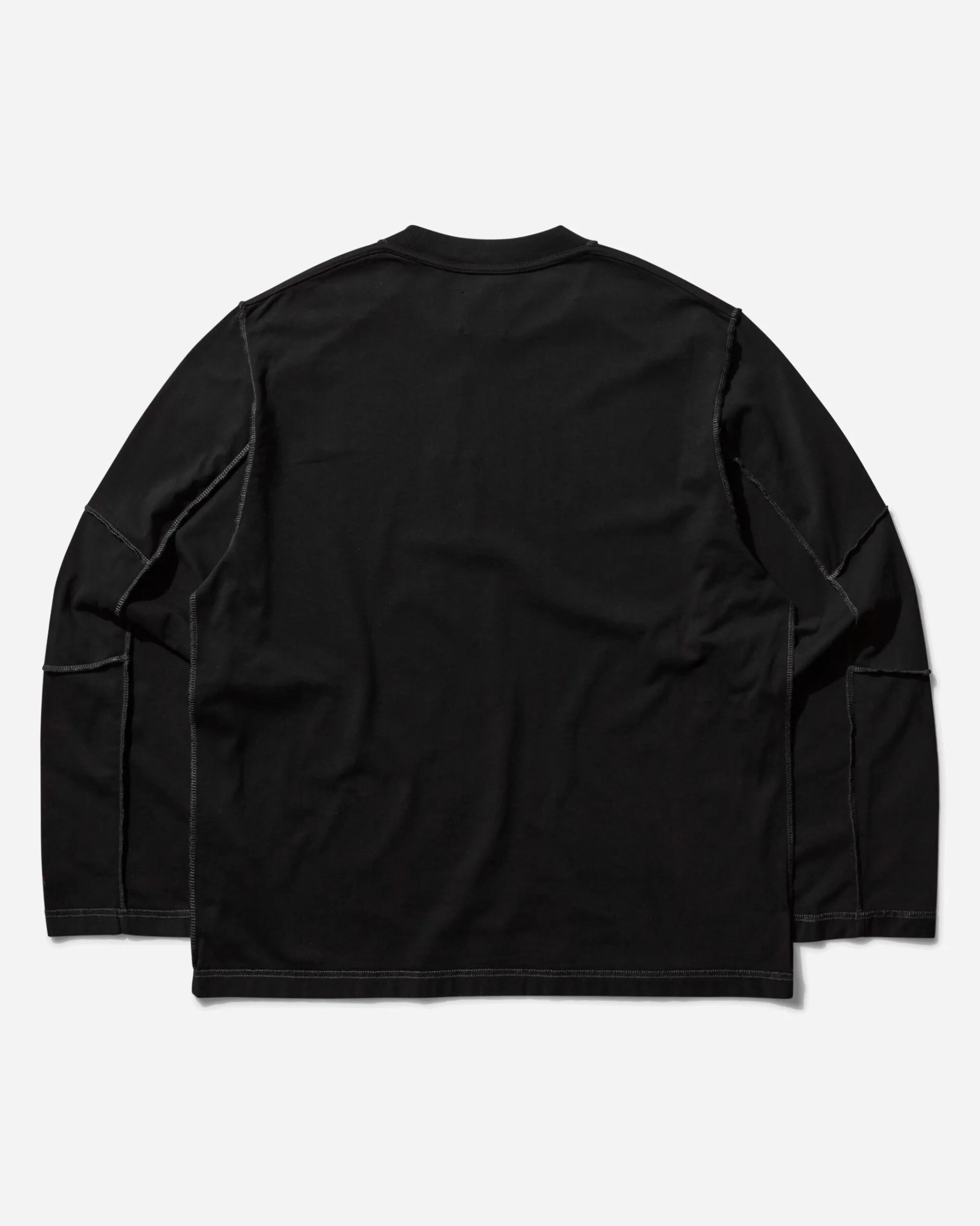 ROA T-Shirts^Men's Nightfall Inside Out Long Sleeve T-Shirt Black