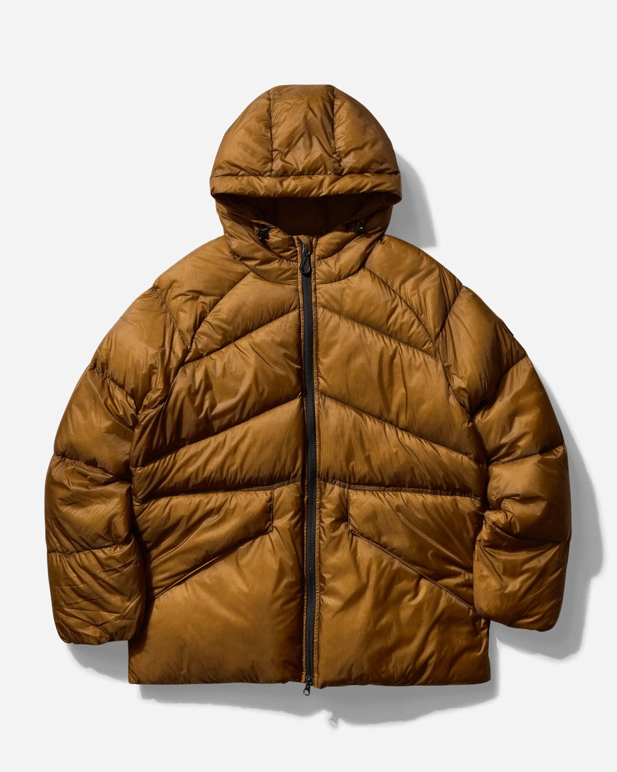 Pyrenex Coats And Jackets^Men's Nitty Gritty Stellar Hooded Technical Down Jacket Bronze Brown