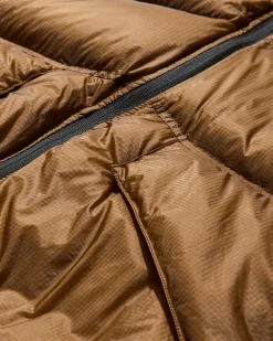 Pyrenex Coats And Jackets^Men's Nitty Gritty Stellar Hooded Technical Down Jacket Bronze Brown