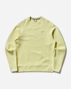 Nike Sweatshirts^Men's NOCTA Tech Fleece Crewneck Sweatshirt Citron Tint