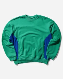 Asics Sweatshirts^Men's Novalis Bixance Crewneck Sweatshirt Bright Green