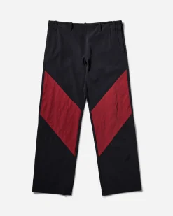 Asics Pants^Men's Novalis Liatrisory Pants Anthracite / Red