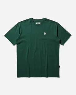 Pas Normal Studios T-Shirts^Men's Off-Race Patch T-Shirt Pine Green